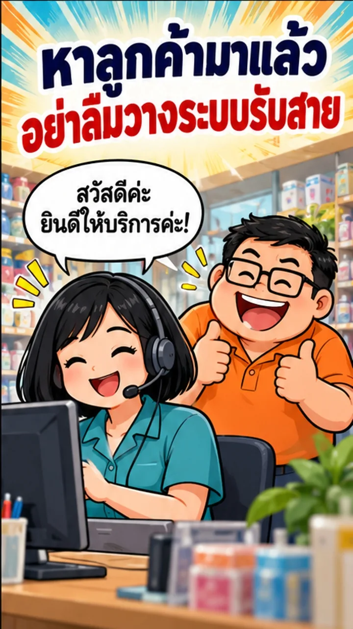 ลูกค้าได้รับการดูแลต่อเมื่อทีมพร้อม